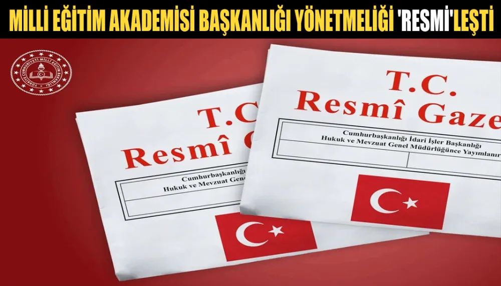 Milli Eğitim Akademisi Başkanlığı Yönetmeliği 