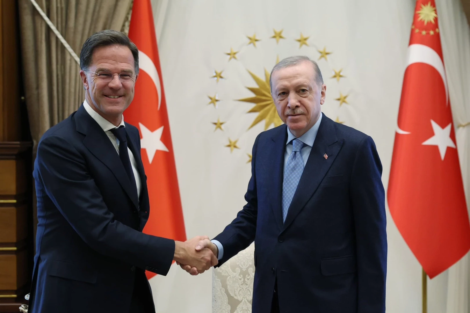 Erdoğan, NATO Genel Sekreteri Rutte’yi kabul etti