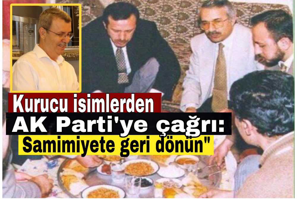 Kurucu isimlerden AK Parti