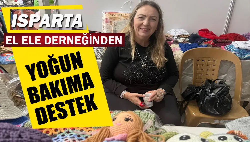El Ele Derneği’nden yoğun bakıma destek