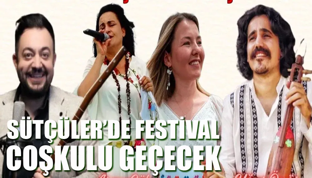 Sütçüler’de festival coşkulu geçecek