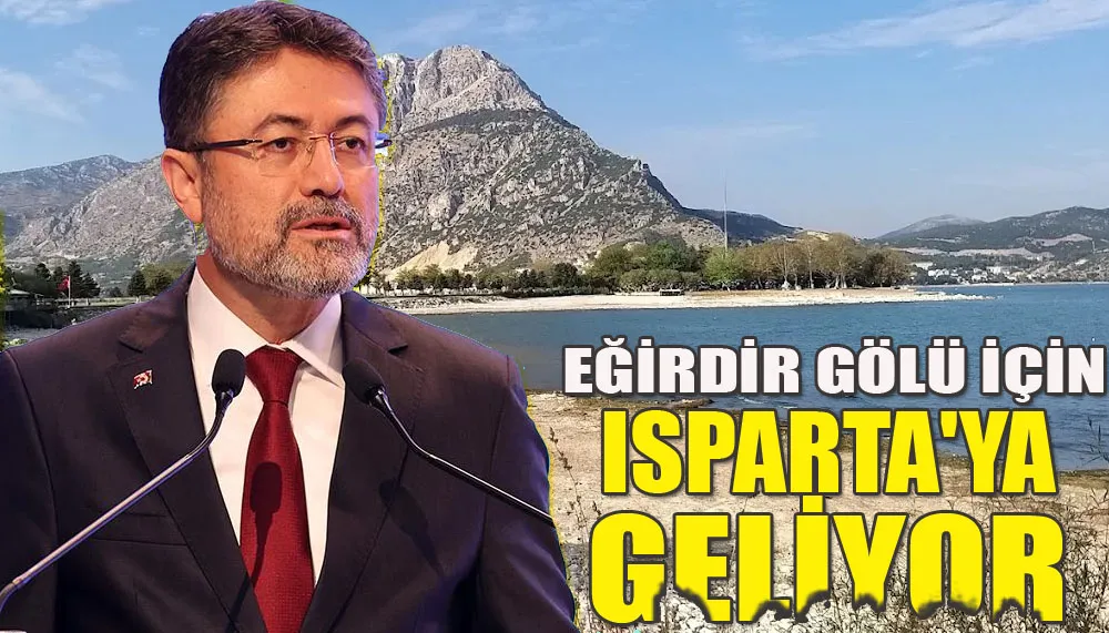 Eğirdir gölü için Isparta