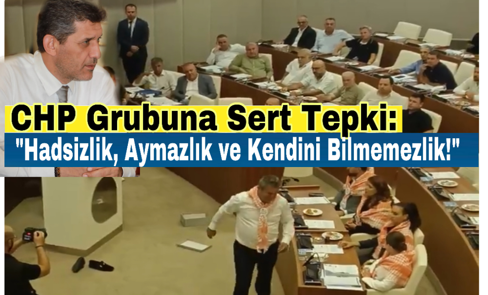 CHP Grubuna Sert Tepki: 