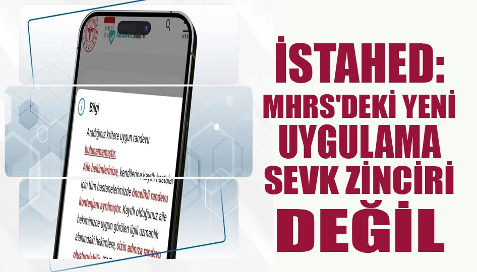 İSTAHED: MHRS