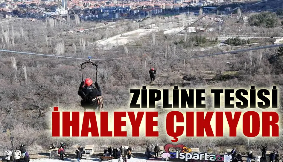 Zipline tesisi kiralama ihalesine çıkıyor
