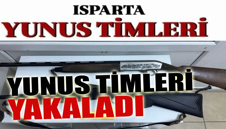 Isparta Yunus timleri yakaladı