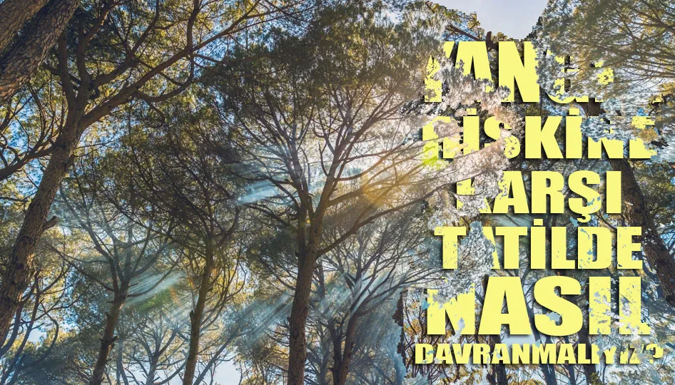 Yangın riskine karşı tatilde nasıl davranmalıyız?