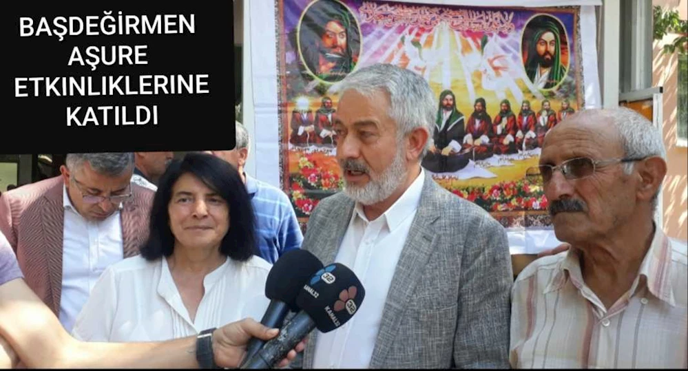 Başkan Başdeğirmen Aşure etkinliklerine katıldı