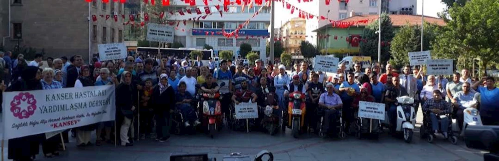 Isparta Belediyesinden beraber yürüyelim etkinliği