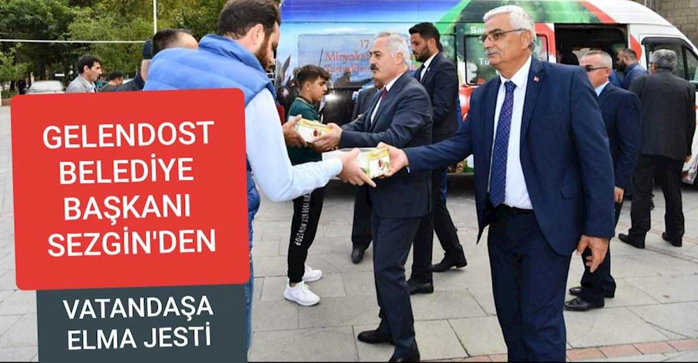 GELENDOST BELEDİYE BAŞKANI SEZGİN
