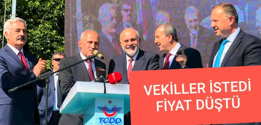 Vekiller istedi fiyat düştü: 50 Tl oldu