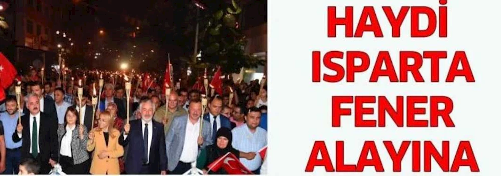 Haydi Isparta Fener Alayına
