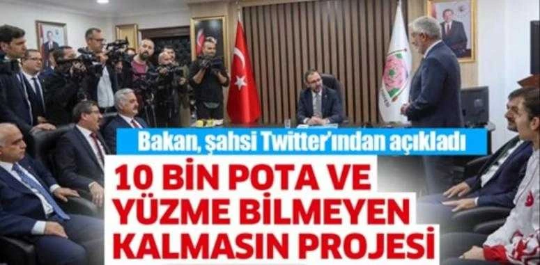 Bakan Kasapoğlu Twetter Hesabında Paylaştı