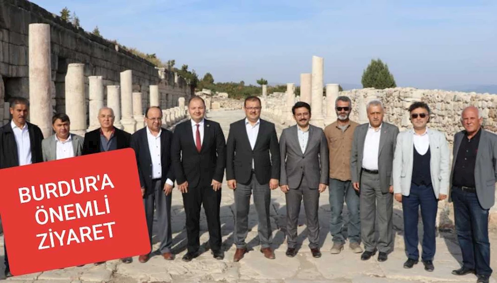 Ak Parti Burdura önemli ziyaret