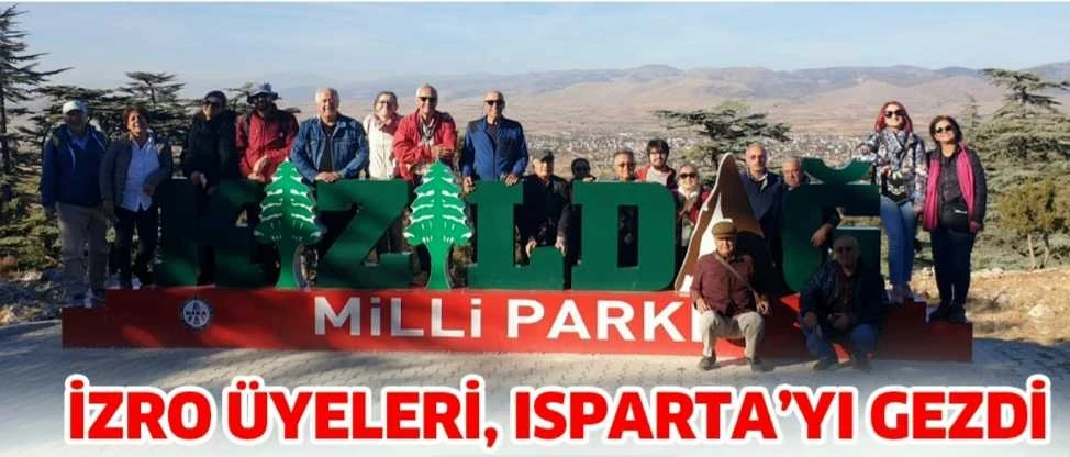 Turistler Ispartaya gelmeye devam ediyor