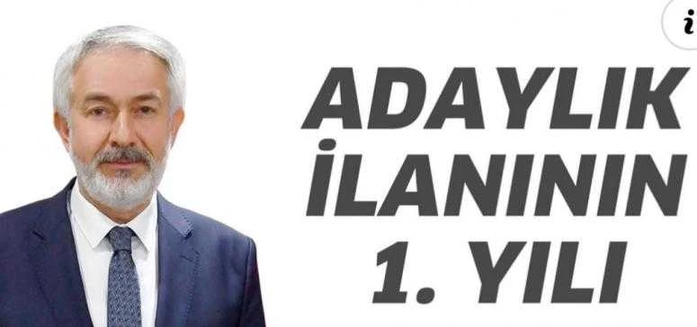 Adaylığı 1 yıl önce açıklandı