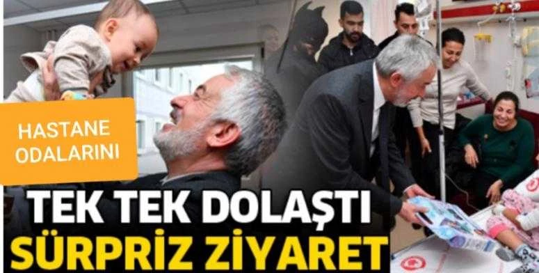 BAŞDEĞİRMEN’DEN ÇOCUK HASTALARA SÜRPRİZ ZİYARET