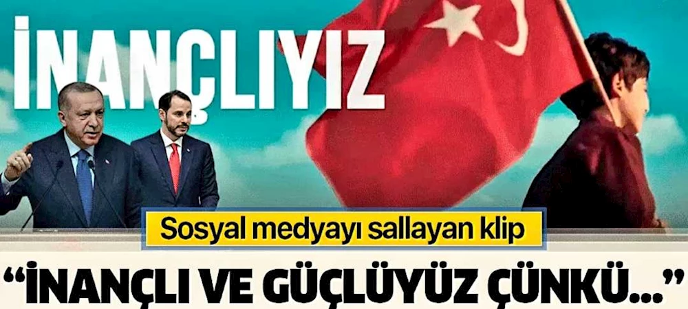 İşte sosyal medyanın konuştuğu o klip! İnançlı ve güçlüyüz çünkü...