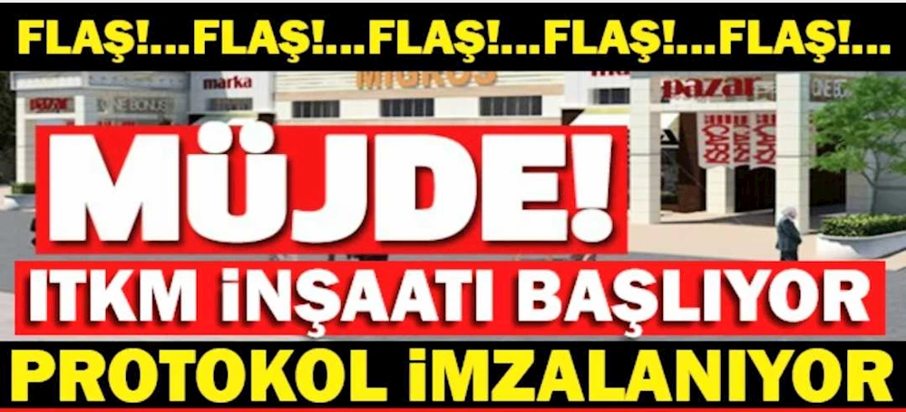 Ve ITKM inşaatı başlıyor