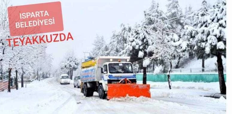 ISPARTA BELEDİYESİ TEYAKKUZA GEÇTİ