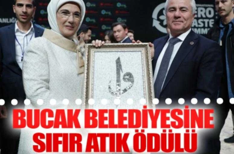 Bucak Belediyesine Sıfır Atık Ödülü