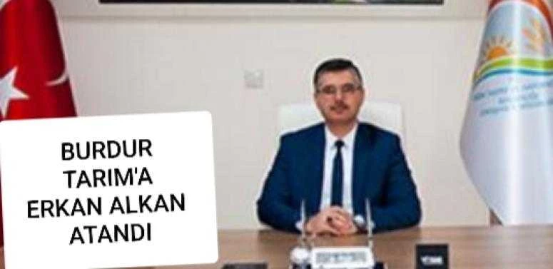 Burdur Tarım İl Müdürü değişti