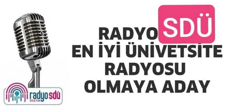 RADYO SDÜ EN İYİ ÜNİVETSİTE RADYOSU OLMAYA ADAY
