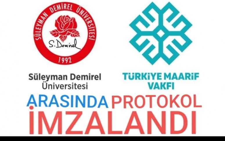 SDÜ VE MAARİF VAKFI ADASINDA PROTOKOL İMZALANDI