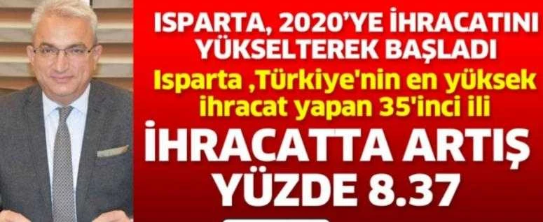 İHRACATTA ARTIŞ YÜZDE 8.37