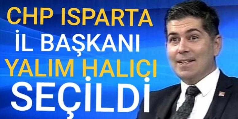 Chp Isparta İl Başkanı Halıcı