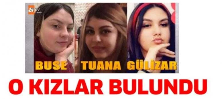 Isparta Kayıp üç kız bulundu