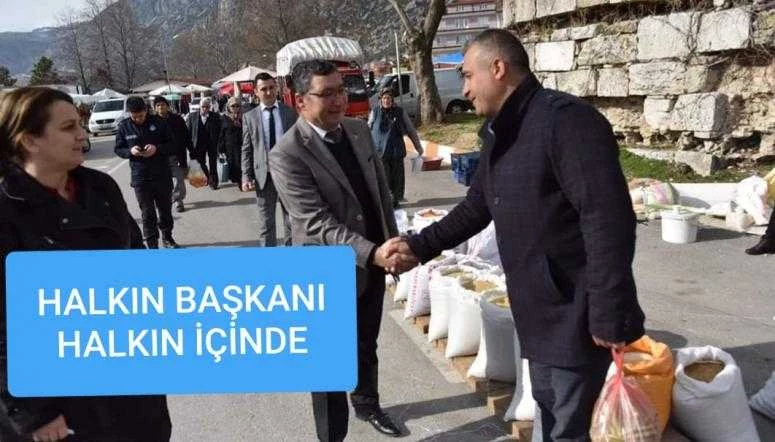 BAŞKAN GÖK VATANDAŞIN SORUNLARINI DİNLEDİ