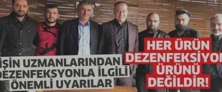 İŞİN UZMANLARINDAN DEZENFEKSYONLA İLGİLİ ÖNEMLİ UYARILAR