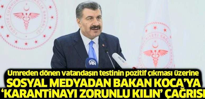 Sosyal medyadan Bakan Koca