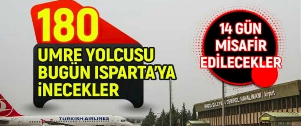 UMRECİLER ISPARTA KYK YURTLARINDA MİSAFİR EDİLECEKLER
