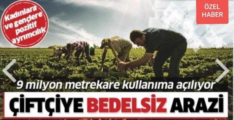Çiftçilere büyük müjde! Hazineye ait atıl tarım arazileri çiftçilerin kullanımına açılacak