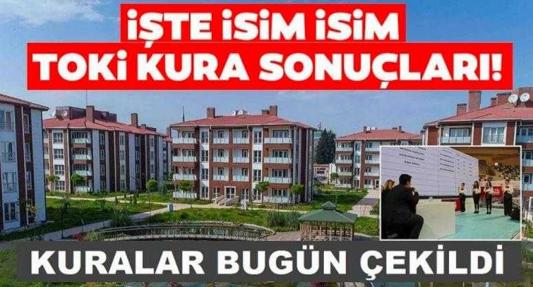 Aksu ve Sütçüler TOKİ Sonuçları Belli Oldu