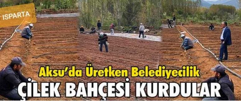 Aksu’da Üretken Belediyecilik