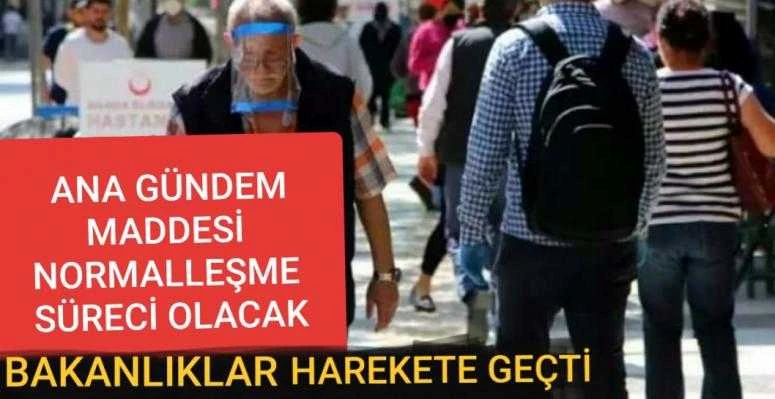 Ülkenin ana gündem maddesi normalleşme oluyor