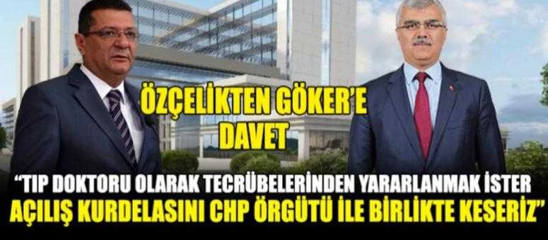 MEHMET GÖKER MİLLETVEKİLİMİZE HASTANE YAPIMINA VERECEKLERİ DESTEK İÇİN TEŞEKKÜR EDERİM :