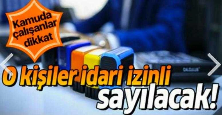 Kamuda çalışanlar dikkat!