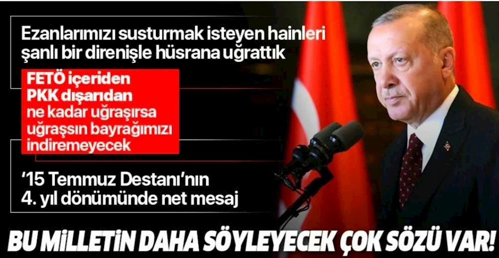 Başkan Erdoğan