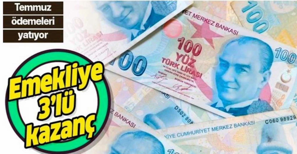 Emekliye 3’lü kazanç! Zamlı emekli maaşı, ikramiye ve promosyon ödemeleri yatıyor