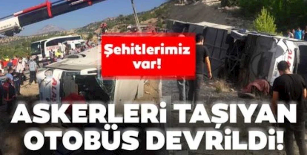 GÜNE ACI HABERLE BAŞLADIK ASKERI ARACIMIZ DEVRİLDİ...