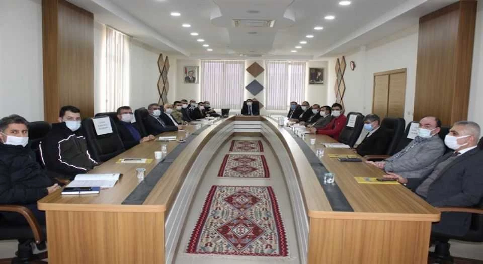 Siirtte afet koordinasyon toplantısı