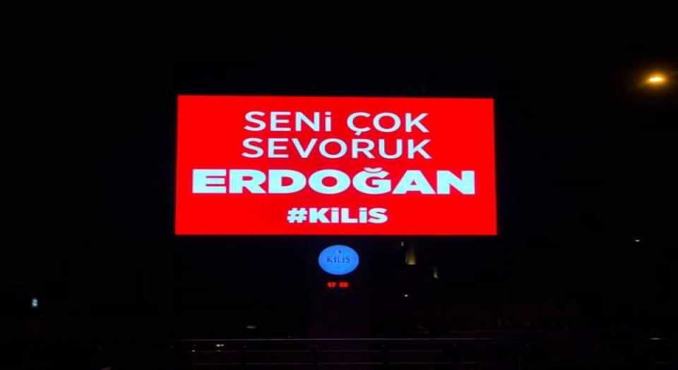 Kilis şiveli Erdoğan sevgisi