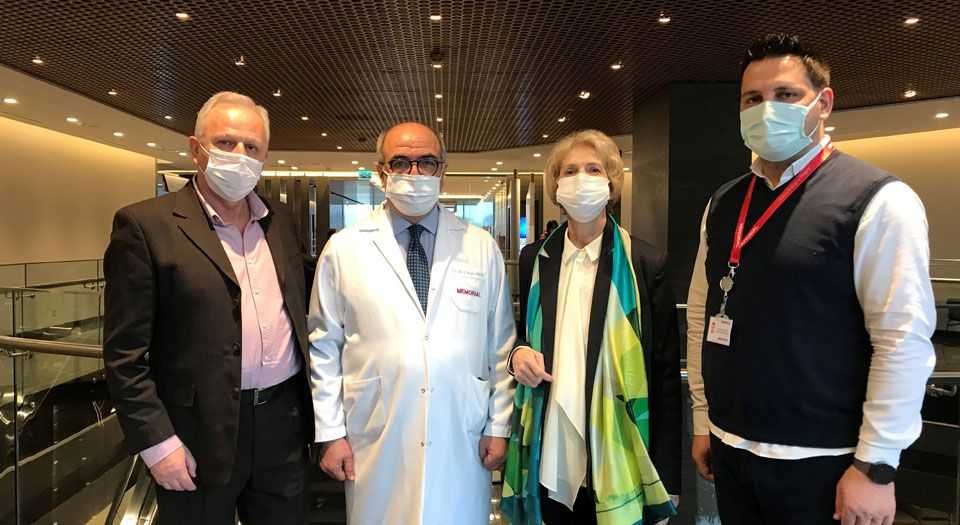 8 kilogramlık damar yumağından Türkiyede kurtuldu