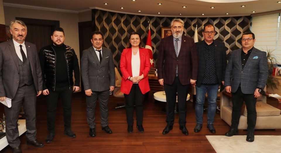 KASFK Başkanı Aydın’dan Başkan Hürriyet’e ziyaret