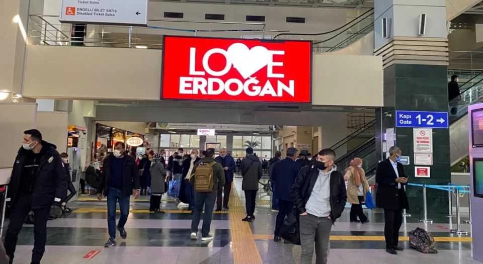 Batman Havaalanından mesaj