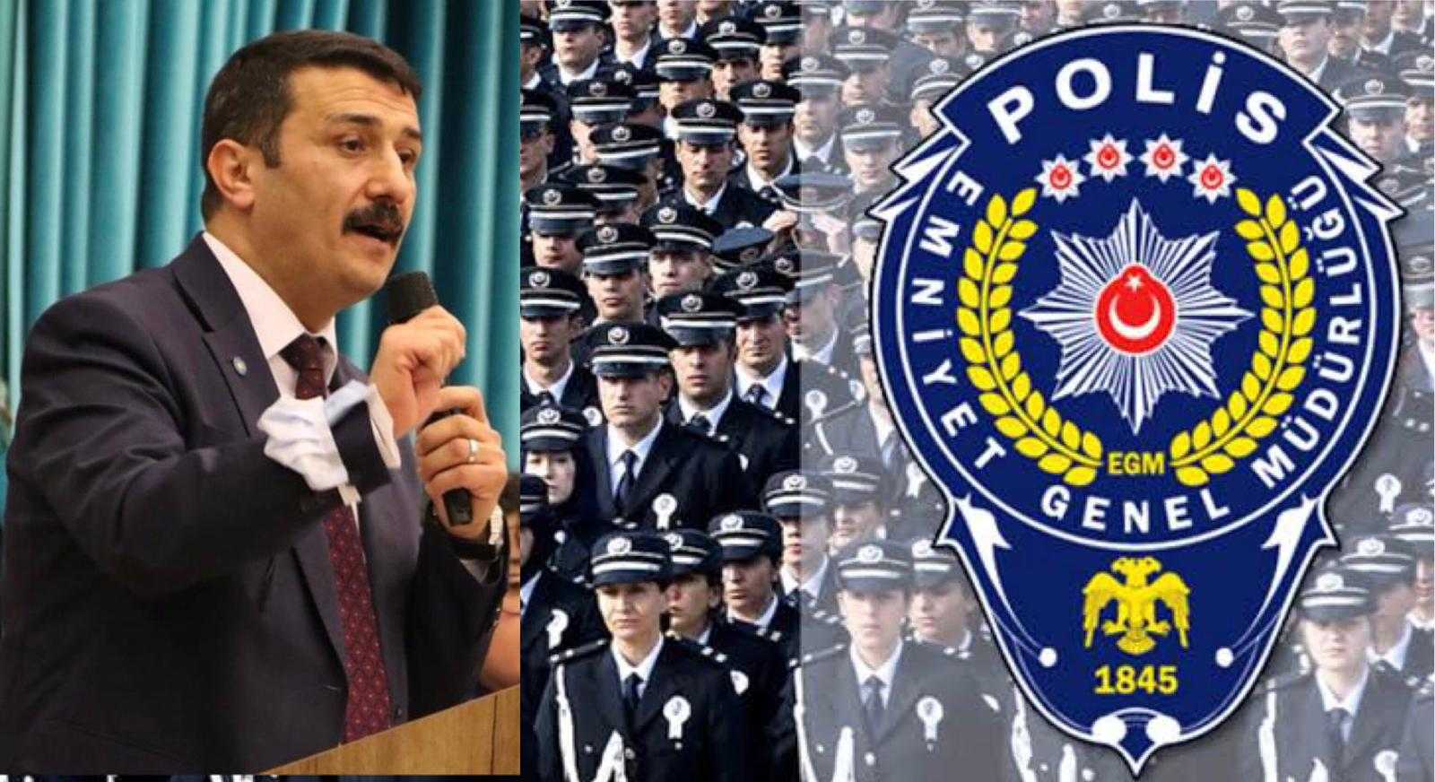 İYİ Parti Bursadan polislerin özlük hakkı için İçişleri Bakanlığına seslendi